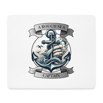 Anker Segeln machen Segler für das Abenteuer - Mousepad (Querformat) - Weiß - Vorne