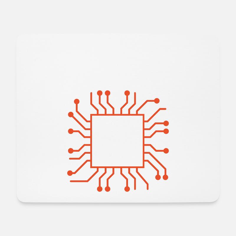 Multitasking Mode – CPU Overload Detected - Mouse Pad (horizontal) - white