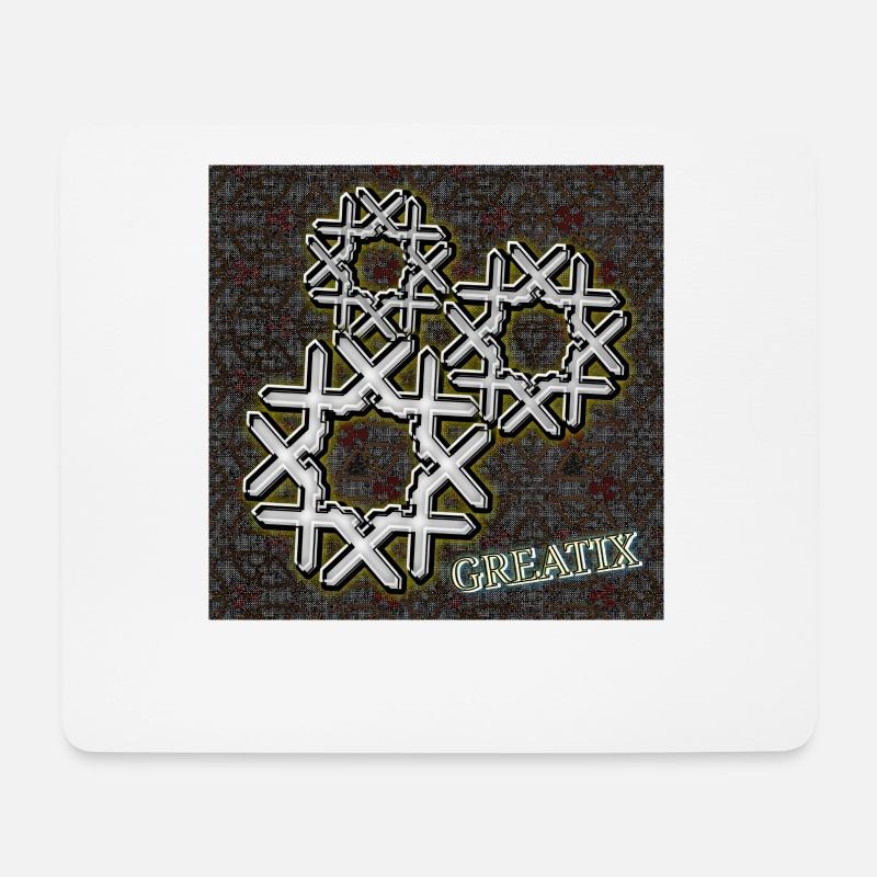 GREATIX - Shop WoW - 2023 - Mouse Pad (horizontal) - white
