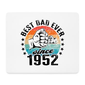 Bester Papa der Welt seit 1952 Vatertag - Mousepad (Querformat) - Weiß - Vorne