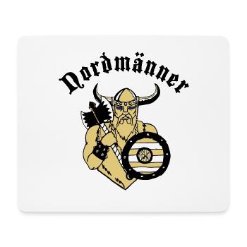 Vikings,cool, funny - Mouse Pad (horizontal) - white - Front
