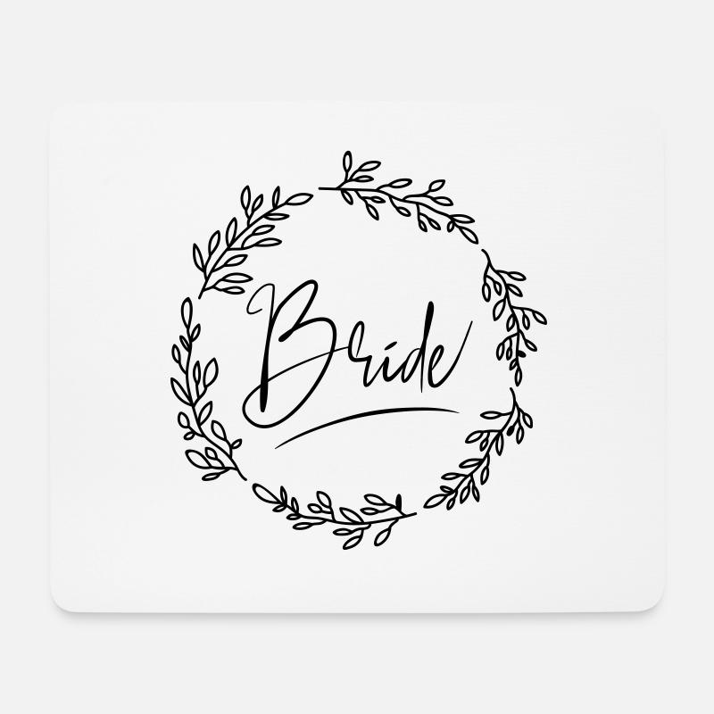 Bride - Mouse Pad (horizontal) - white