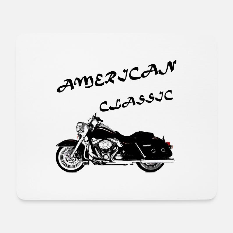 american classic - Mouse Pad (horizontal) - white