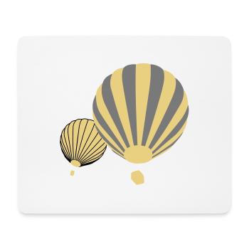 Ballons - Mousepad (Querformat) - Weiß - Vorne