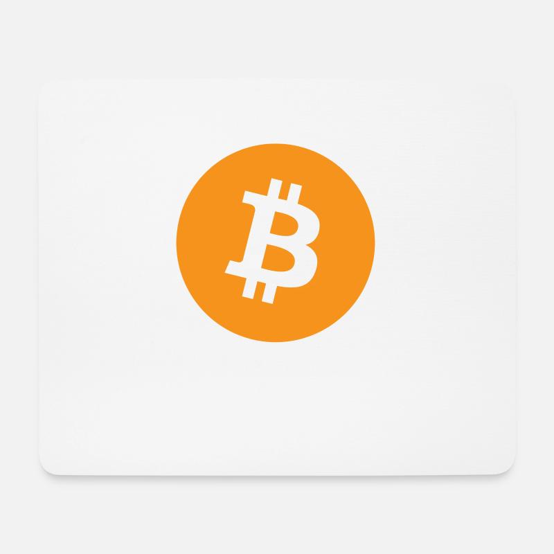 bitcoin - Mouse Pad (horizontal) - white