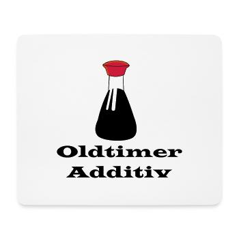 Oldtimer Additiv - Mousepad (Querformat) - Weiß - Vorne