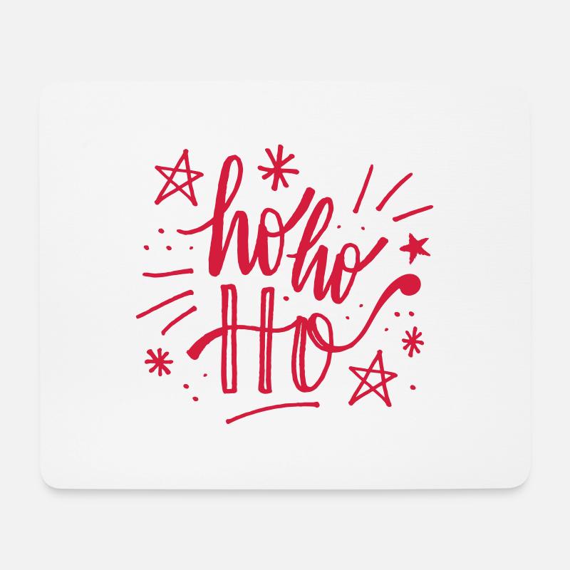 HO HO HO! - Mouse Pad (horizontal) - white