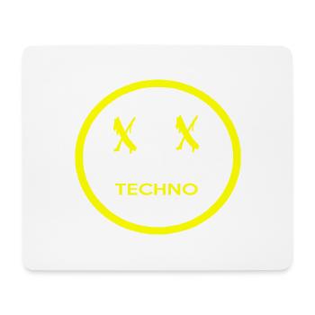 Techno 45 - Mousepad (Querformat) - Weiß - Vorne