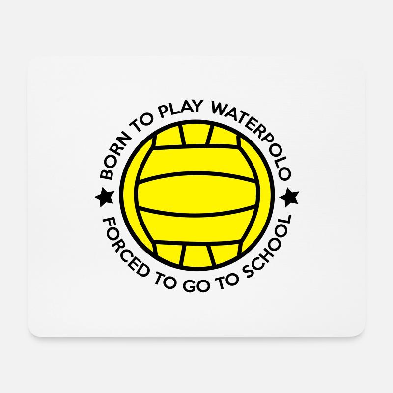 water polo - Mousepad (Querformat) - Weiß