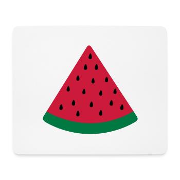 water melon melon d'eau - Tapis de souris (format paysage) - blanc - Devant