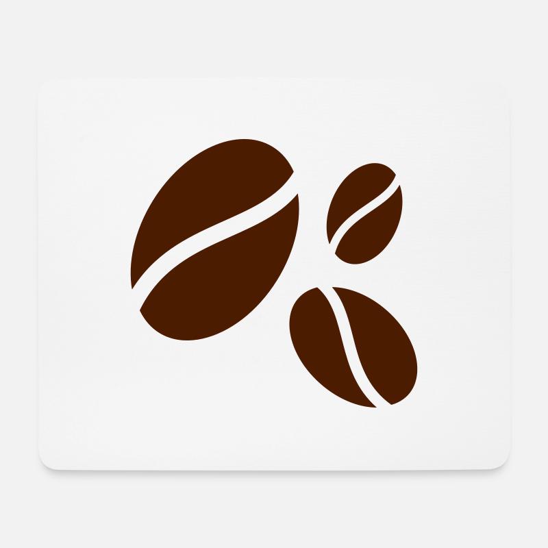 Coffee bean - Mouse Pad (horizontal) - white