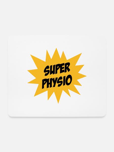 Super Physio - Mouse Pad (horizontal) - white