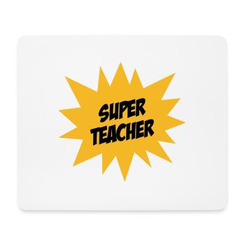 Lehrer / Professor / Schule / Lehrerin / Kind - Mousepad (Querformat) - Weiß - Vorne