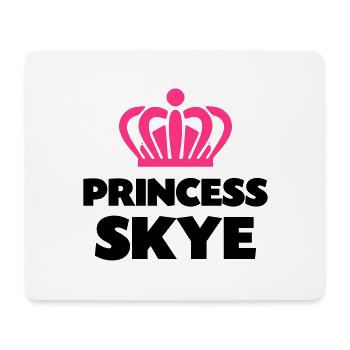 Princess skye name thing crown - Mouse Pad (horizontal) - white - Front