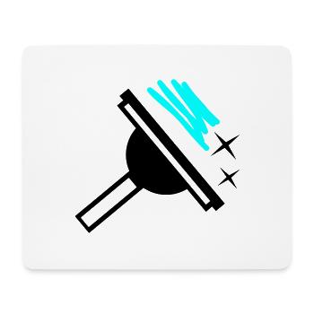 Window cleaner - Mouse Pad (horizontal) - white - Front