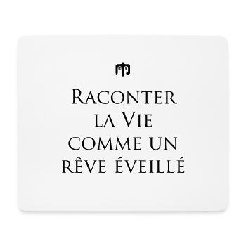 reve - Tapis de souris (format paysage) - blanc - Devant