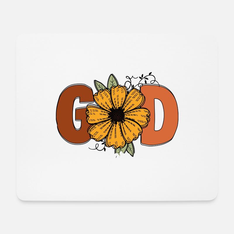 Kirche Religion Katholik katholisch Jesus Christus - Mousepad (Querformat) - Weiß