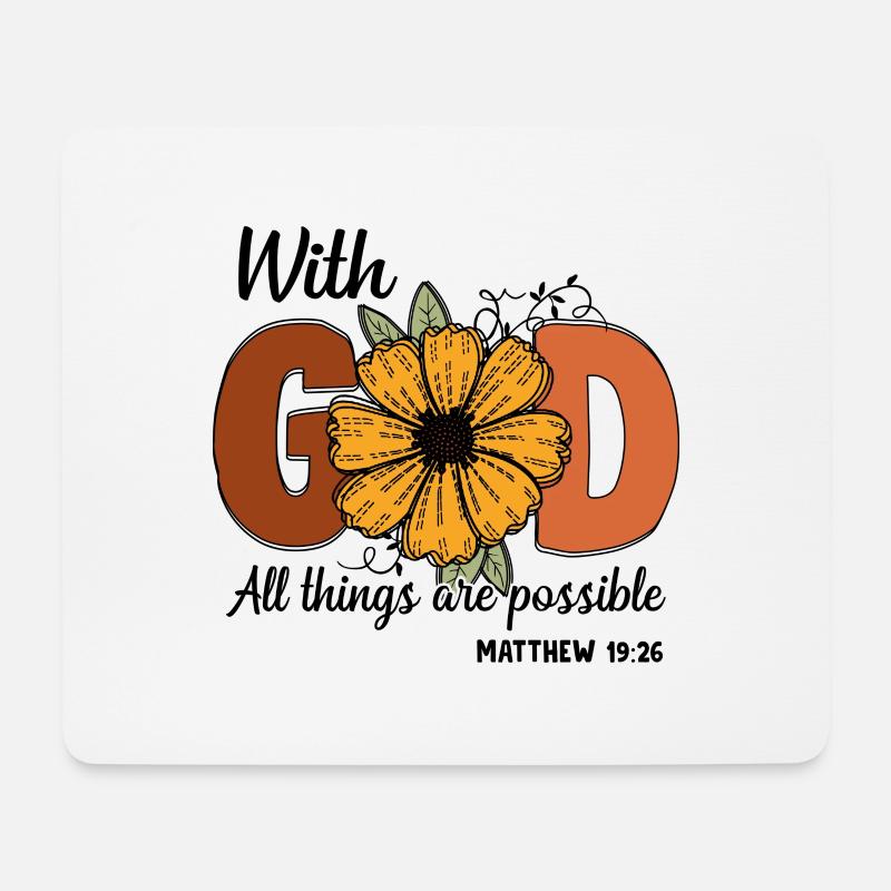 Kirche Religion Katholik katholisch Jesus Christus - Mousepad (Querformat) - Weiß