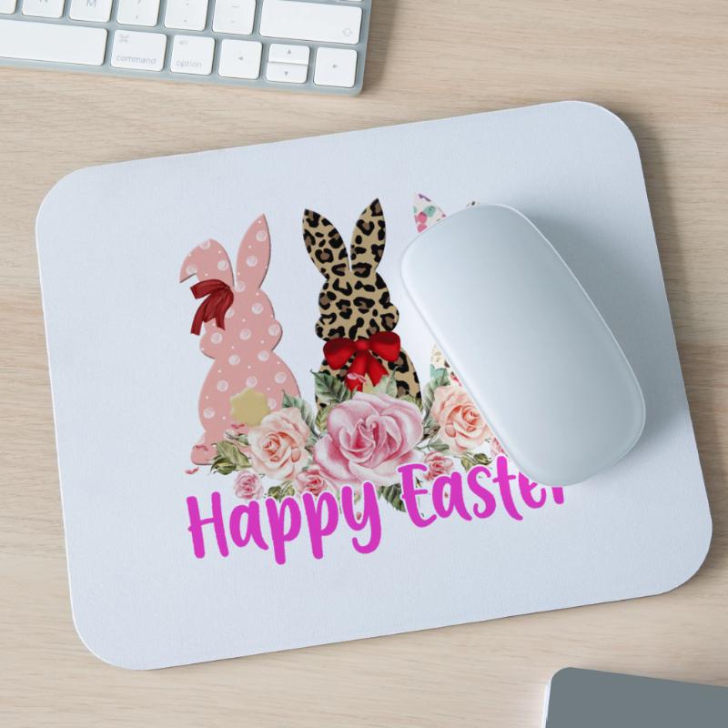 Happy Easter Easter Easter Egg Easter Celebration Easter Mouse Pad (horizontal)