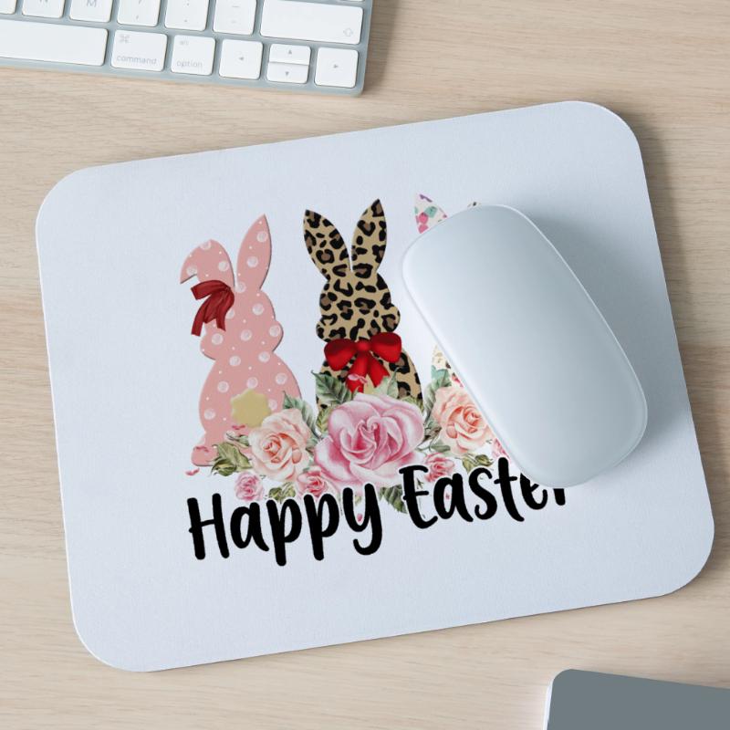 Happy Easter Easter Easter Egg Easter Celebration Easter Mouse Pad (horizontal)