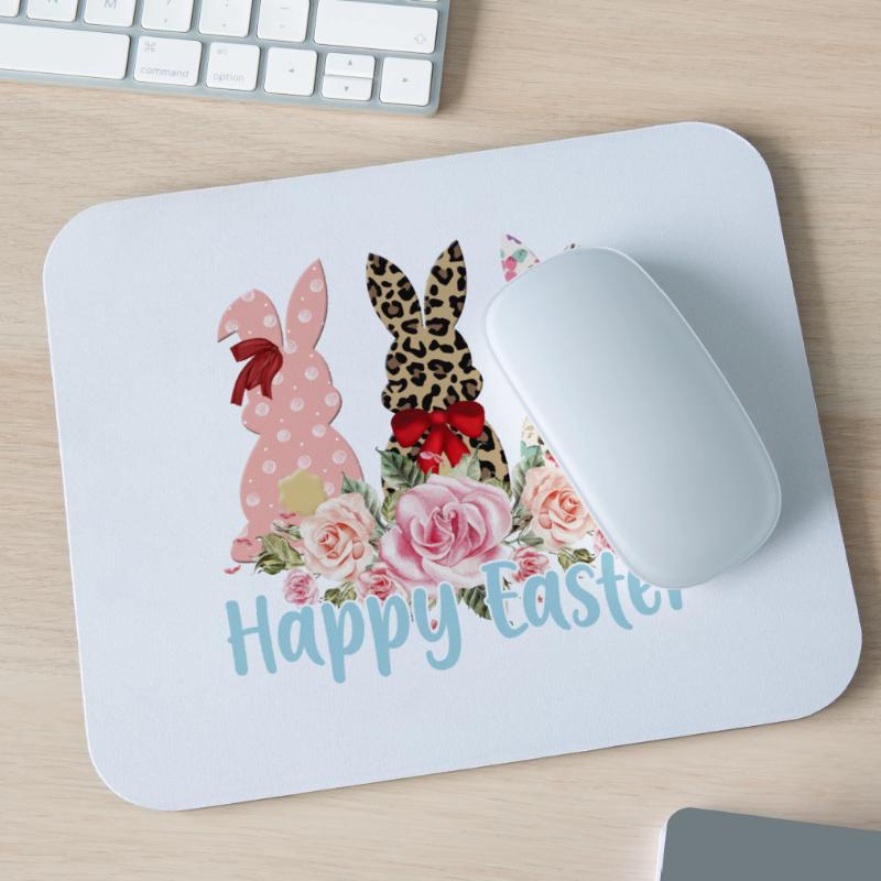 Happy Easter Easter Easter Egg Easter Celebration Easter Mouse Pad (horizontal)