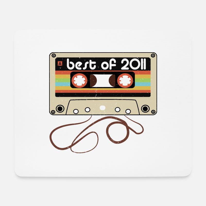 Legendärer Jahrgang 2011 - Mousepad (Querformat) - Weiß
