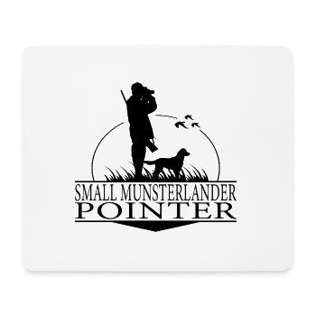 PETIT POINTEUR MUNSTERLANDER Chiens de chasse Wilsigns - Tapis de souris (format paysage) - blanc - Devant