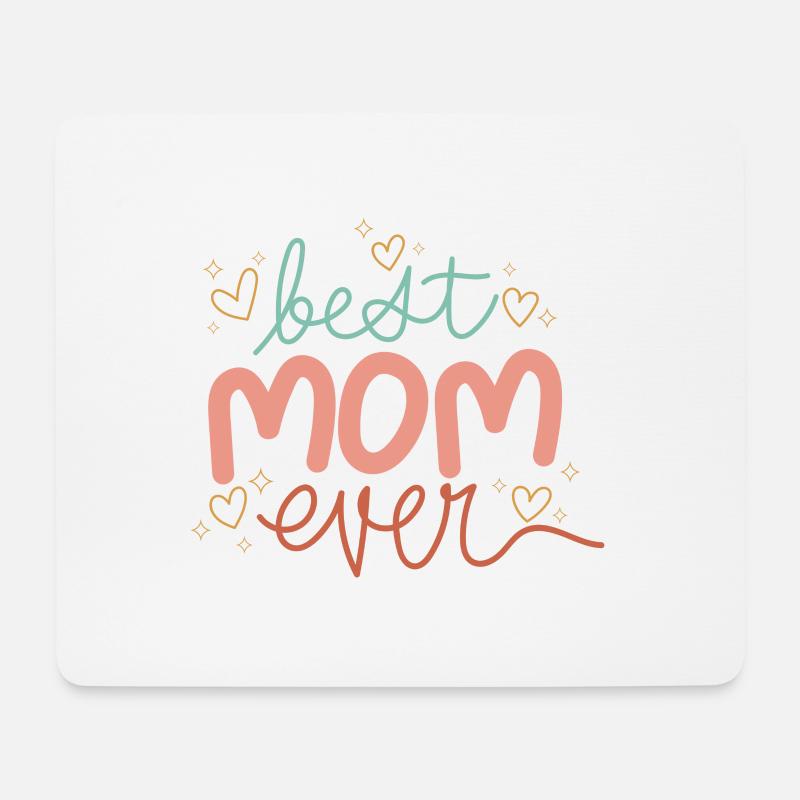 Best mom 28 - Mousepad (Querformat) - Weiß