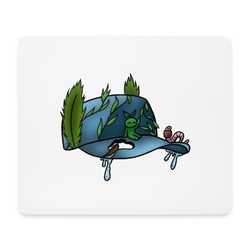 Die Druckkappe! Von Pousse2Bamboo ! - Mousepad (Querformat) - Weiß - Vorne