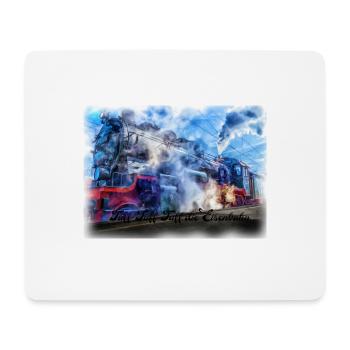 Eisenbahn Zug Bahn Lokomotive Design Geschenkidee - Mousepad (Querformat) - Weiß - Vorne