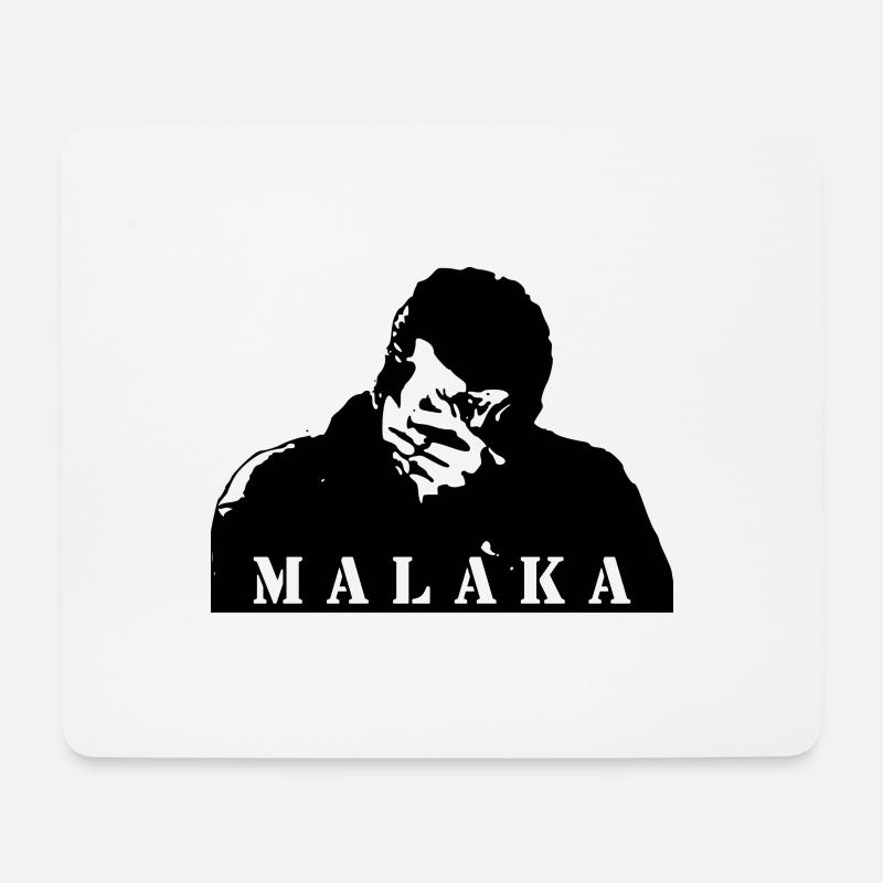 Malaka - Mousepad (Querformat) - Weiß