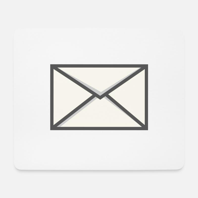 letter - Mouse Pad (horizontal) - white