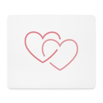 love - Mouse Pad (horizontal) - white - Front