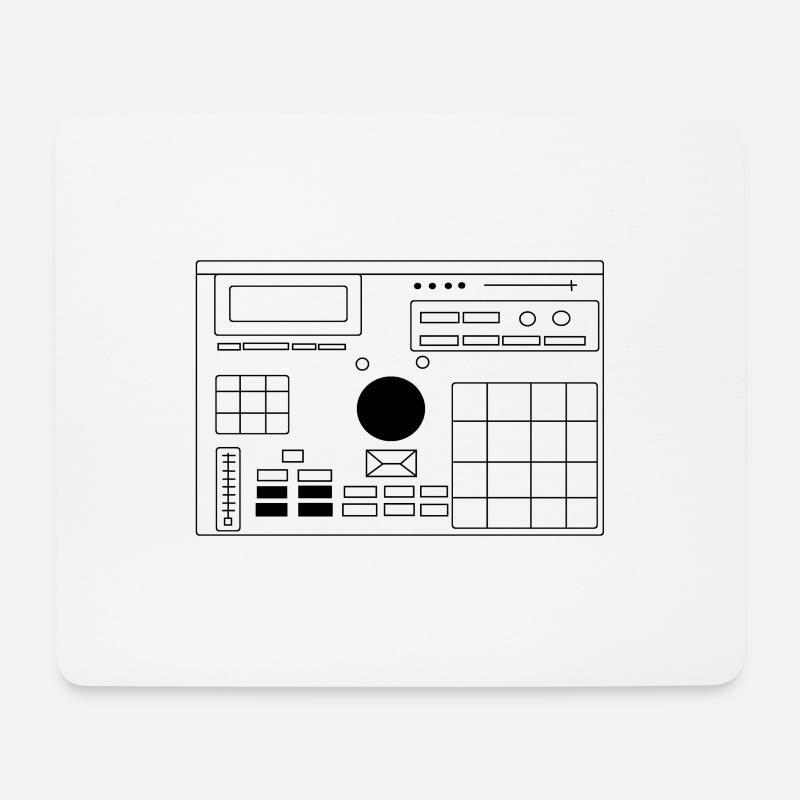 Music Producer - Mousepad (Querformat) - Weiß
