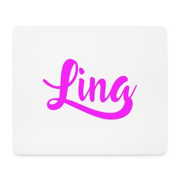 Lina - Mousepad (Querformat) - Weiß - Vorne