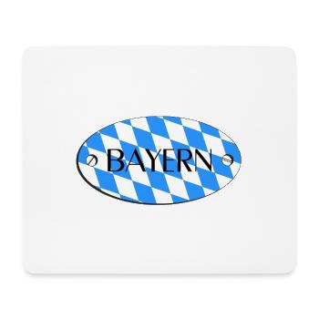 Bayern  - Mousepad (Querformat) - Weiß - Vorne