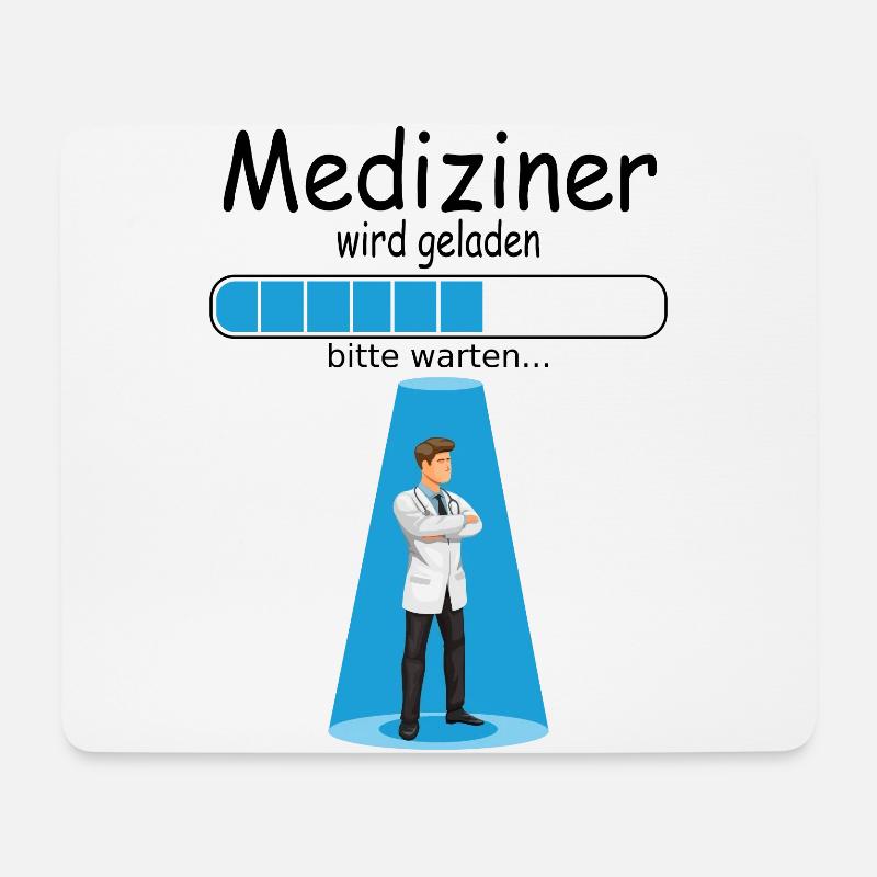 Medizin Studienbeginn für Student Baby - Mousepad (Querformat) - Weiß