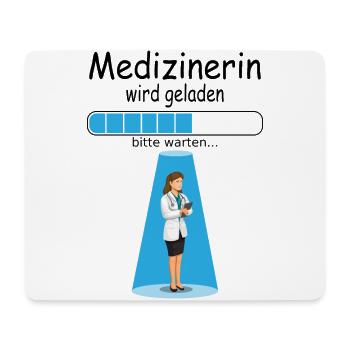 Medizin Studienbeginn für Studentin Baby - Mousepad (Querformat) - Weiß - Vorne