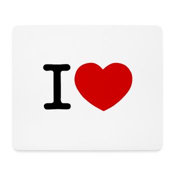 I love you, I love you, Valentine's Day gift - Mouse Pad (horizontal) - white - Front