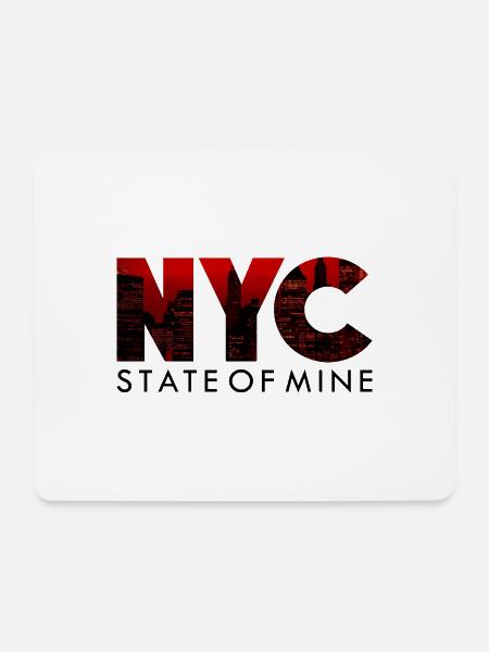 New York City - Mousepad (Querformat) - Weiß