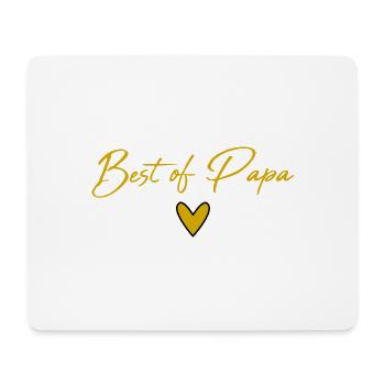 PAPOUNET. DAD. FATHER'S DAY. HAPPY FATHER'S DAY - Mouse Pad (horizontal) - white - Front