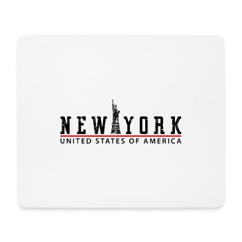 new york city - Mouse Pad (horizontal) - white - Front