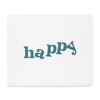 CONTENT - Tapis de souris (format paysage) - blanc - Devant