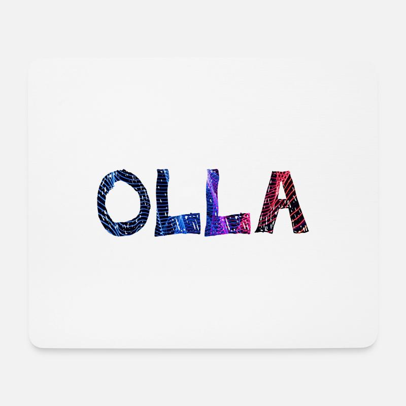 OLLA - Mouse Pad (horizontal) - white