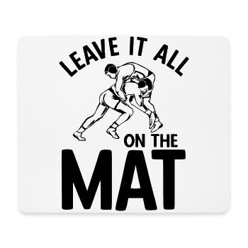 Grappling Martial Arts Wrestling - Mousepad (Querformat) - Weiß - Vorne