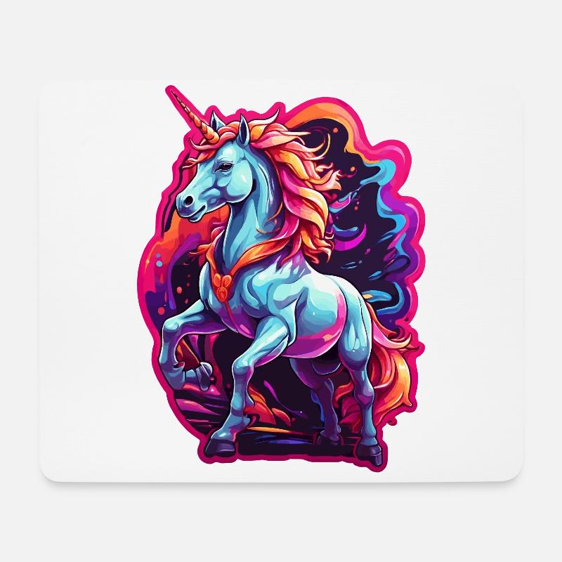 Unicorn - Mouse Pad (horizontal) - white