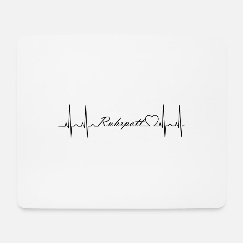 Ruhrpott - Mousepad (Querformat) - Weiß