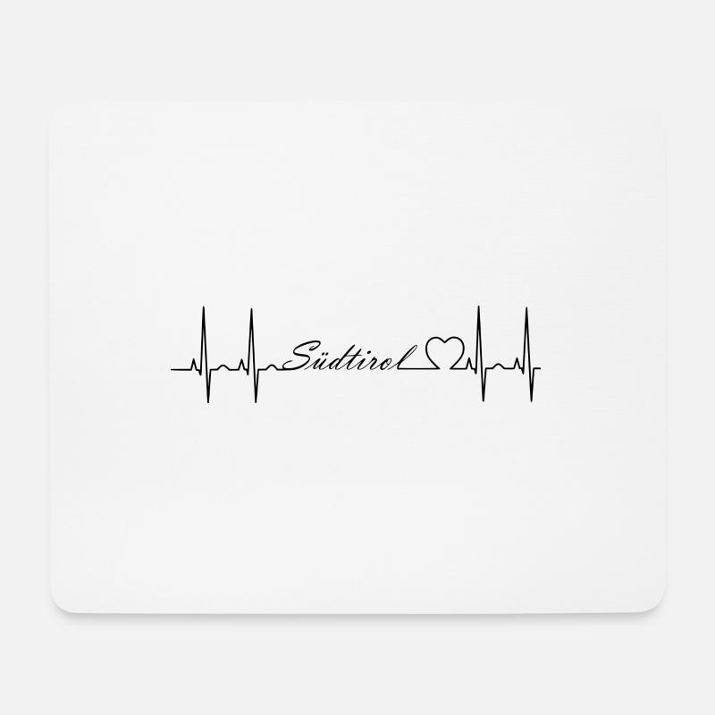 Südtirol - Mousepad (Querformat) - Weiß