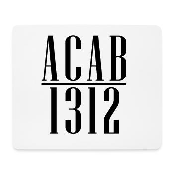 Acab 1312 - Mousepad (Querformat) - Weiß - Vorne