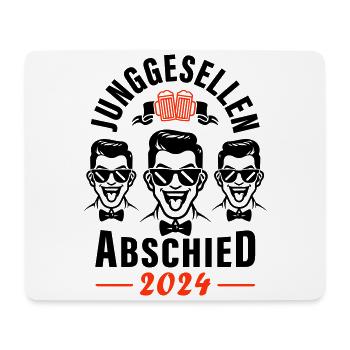 Junggesellen Abschied 2024 Jga - Mousepad (Querformat) - Weiß - Vorne